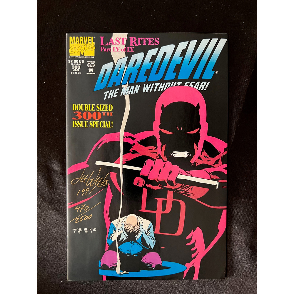 VINTAGE 1992 Marvel "DAREDEVIL" #300 - Graded NM by Comic App